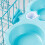 Pet Feeders and Waterer Self Dispensing Automatic-Blue S 6