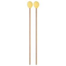 Gelbe mittelharte Garnmarimba-Schlägel mit Ahorngriff für Percussion