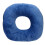 Dark Blue Donut Pillow, Soft Breathable, Waterproof, 14" Diameter 6