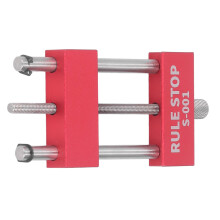 Portable High Precision Ruler Stopper for Craft and Mill Tasks