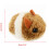 Pull String Mouse Vibrating Movable Interactive Toy Fluffy Plush 3
