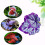 Betta Double Leaf Hammock Fish Shrimp Leaf Bed Resting-purple 7