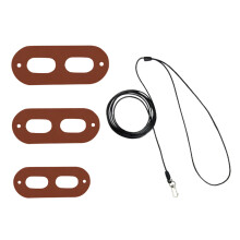 Bearded Dragon Harness and Leash Adjustable S-coffee No wings