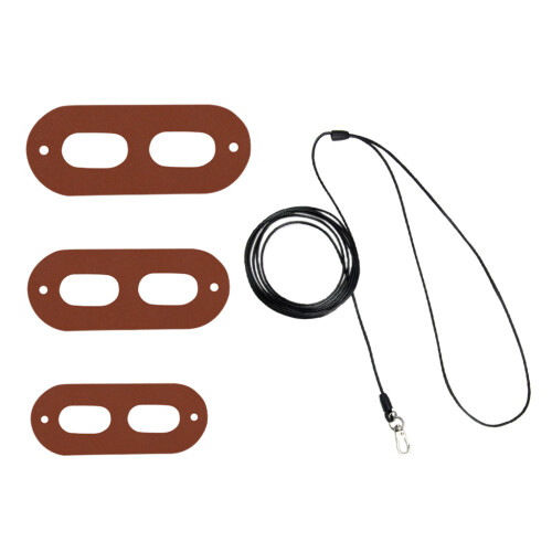 Bearded Dragon Leash and Harness Adjustable-coffee No wings