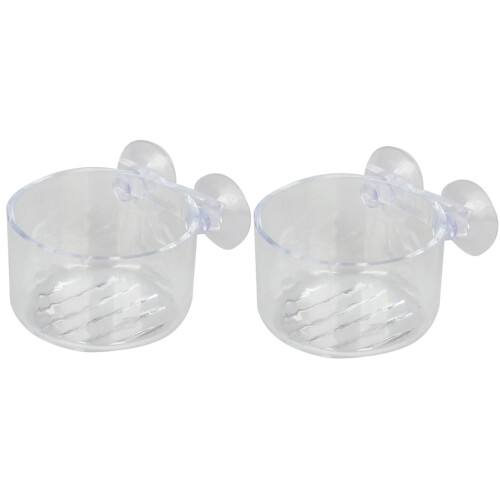 Gobelet d'alimentation en acrylique pour plantes, 2 pièces,