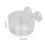 2 Packs Acrylic Feeding Cup Shrimp Live Red Worm Fish Feeder 2