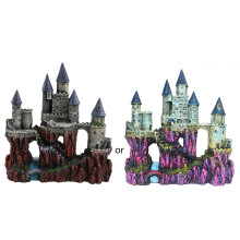 Aquarium Decoration Antique Castle Safe for Freshwater-RQ139B