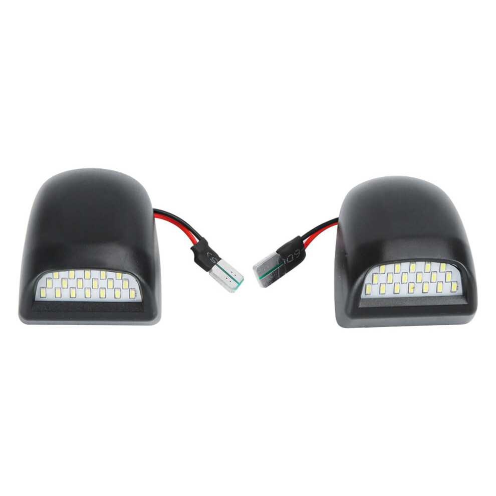 High-Power Smd Led License Plate Lamp, Waterproof Design Pc Lens Abs Housing For Chevy Silverado Avalanche 1999-2013, Direct Fit Light/White 9448196531686