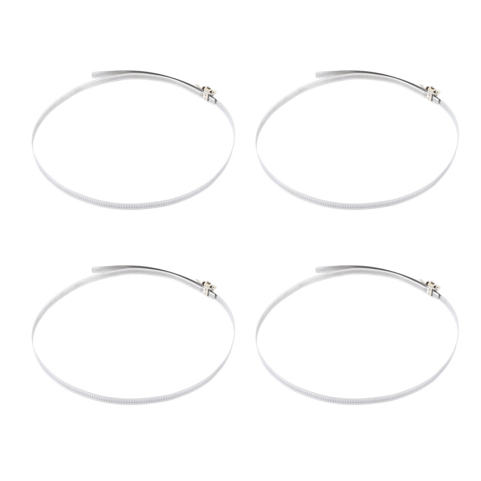 Flexible Hose Clamp, Protective Hose Clamp With Adjustable Galvanized Screw, For Flexible Diameter Range, Industrial Grade Fasteners For Household 9169997386045