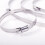 Collier de serrage à diamètre variable, collier de serrage de protection polyvalent, pour construction en acier inoxydable, fixations de qualité 4