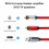 Καλώδιο ήχου υψηλής ποιότητας USB C σε RCA, ανθεκτική επιχρυσωμένη επένδυση για 7