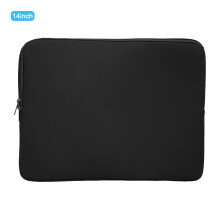 Ultrabeskyttende laptop-etui, ridsebeskyttelse og hjørnesikkerhed, slankt design med elastikbånd til 15,6" bærbare computere, bærbar