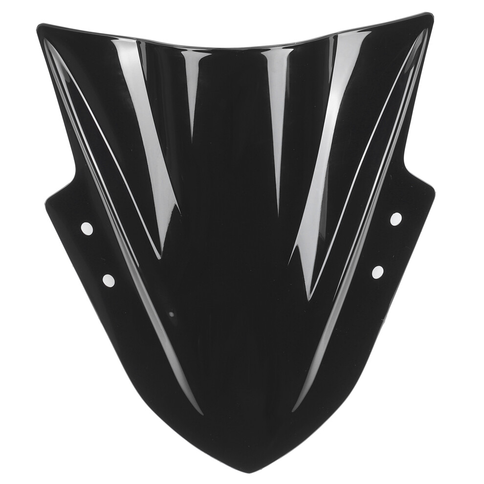 Motorcycle Windscreen, Double Bubble Design For Enhanced Protection And Aerodynamics, Compatible With Kawasaki Ninja 300 Ex300 2013-2018, Durable 9448196512463
