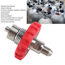 CO2-Füllzylinderadapter G5/8 bis 7/16-20-Anschluss