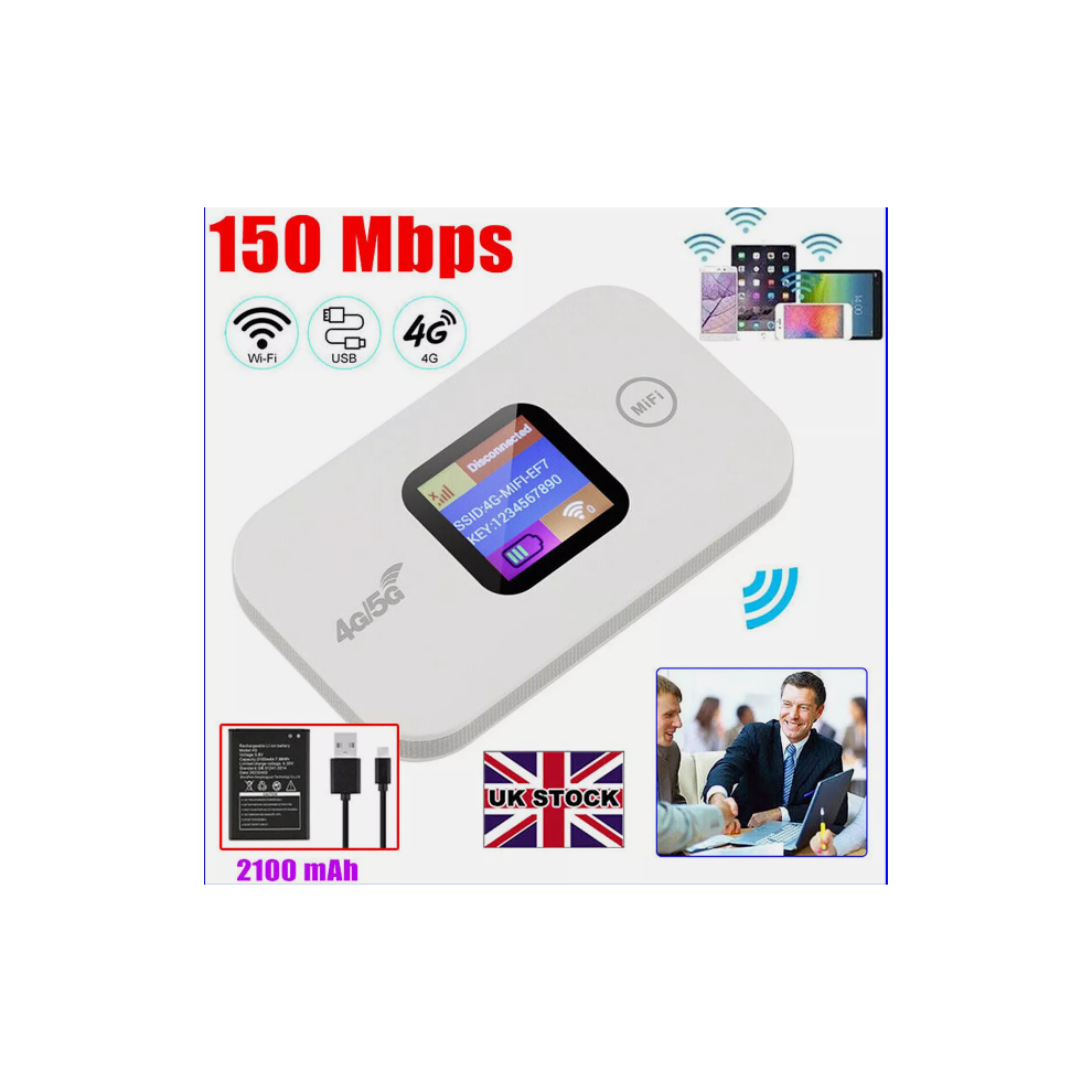 Poetic Portable 4G Lte Modem Router With Safe And Durable Design, Elevating Your Internet Experience At Home Or Abroad 9433291000557