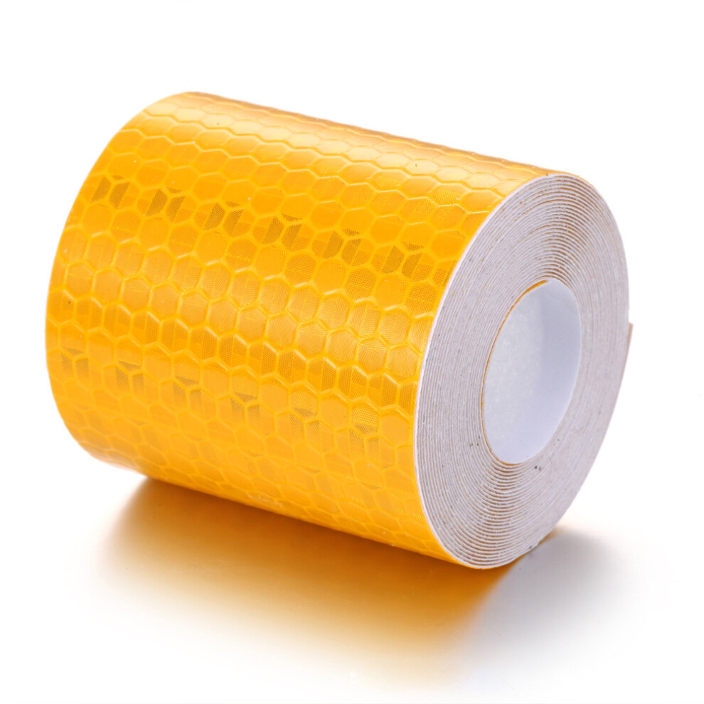 Reflective Tape, Prismatic Reflective Sheet Ensures Clear Night Reflections, Waterproof & Wear-Resistant Safety Adhesive Tape For Vehicles, 9358999503776