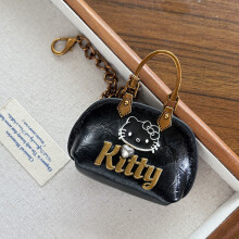 (Style A) 2PCS New cartoon cat shell bag pendant - sweet girl charm with elegant style - bag pendant accessory