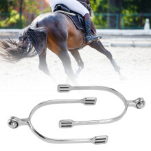 Stainless Steel Western Horse Spurs for Riding & Training