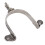 Stainless Steel Cowboy Spur with Leaf Pattern, 13.5cm Riding Boot Spurs 9