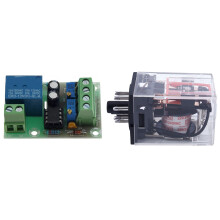 AC 220V/230V Coil Voltage PCB Power Relay & XH-M601 12V Battery Power Supply Control Board