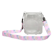 Kit de coque pour appareil Instax Mini 12 avec sangle réglable et stickers