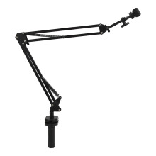 Support de téléphone mobile robuste en alliage d’acier, support ergonomique réglable noir