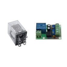 12V Coil 10A 240VAC 28VDC DPDT Electromagnetic Relay JQX-13F2Z & XH-M601 12V Battery Power Supply Control Board