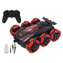 Coche RC con control remoto por gestos, juguete acrobático de 2.4 GHz con todas las funciones para niños, vehículo todoterreno controlado a mano