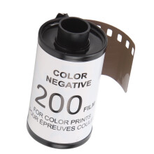 Blatt 35-mm-Kamera-Farbnegativfilm, Vintage