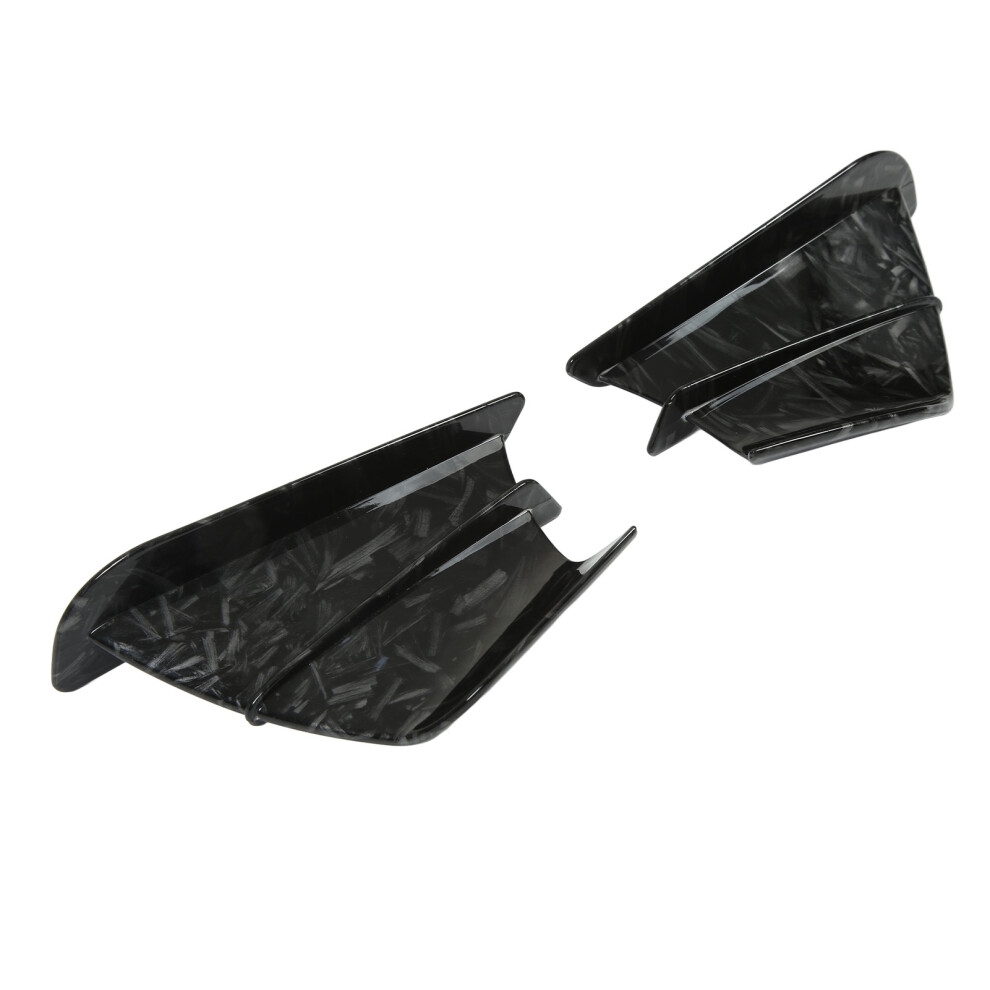 Bike Front Fairing Aero Winglets For Ninja400 250 Z900 Z1000 Marble Color Grain 4041381070288