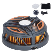 Ventilador de refrigeración semiconductor magnético para smartphones, control inteligente de temperatura, potente ventilador de turbina con diseño