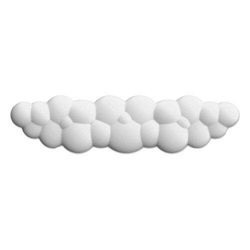 Soft Memory Foam White Keyboard Wrist Rest with Silicone, Fatigue Relief 2