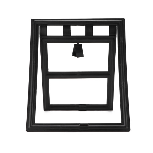 Pet Screen Door for Small & Medium Dogs Cats, ABS Material, Easy Entry Exit
