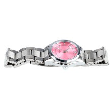 Orologio femminile impermeabile al quarzo, quadrante da 30 mm, luminescente, cinturino in acciaio inossidabile