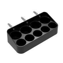 Batteriehalter, Batterie-Aufbewahrungsbox,-Schwarz