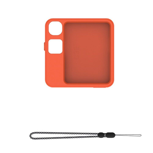Housse de protection antichoc en Silicone pour accessoire-Orange