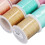 20 Pcs Rainbow Polyester Embroidery Thread Set, 0.6mm, 35m 10