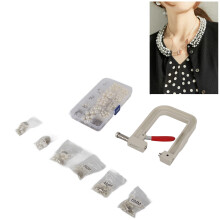 Kit di macchina manuale per incastonatura di perle precise, adatta per gioielli e abbigliamento