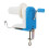 Blue Hand Operated Yarn Ball Winder - Lightweight, Compact Plastic Wool Maker 10