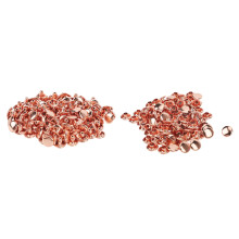 Leather Rivet Kit Rapid Rivet Metal Button Rivets Decorative Rivets For DIY Leather Crafts Double Cap Design Electroplated Strong Luster Rust Proof