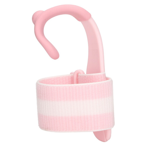 Pink Pen Hold Corrector: Adjustable Wrist Support for Better Writing