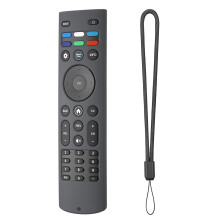 Étui en Silicone anti-poussière pour télécommande-gris foncé
