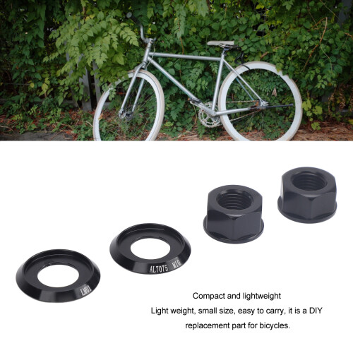 2 STÜCKE Fahrradnabenmutter M10xP1.0