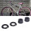 2 STÜCKE Fahrradnabenmutter M10xP1.0 6