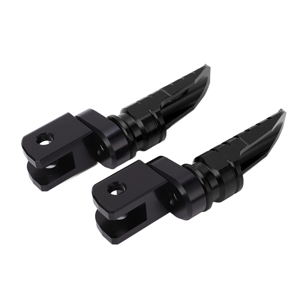 Motorcycle Front Foot Pegs Cnc Aluminum For Street Triple 765 2017-2021 Black 5061376495314