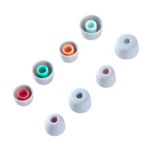 Étui pour écouteurs sans fil en Silicone, embout d'oreille-Gris