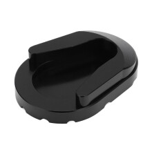 Motorcycle Side Stand Extender Pad for Vespa Sprint 150 2013-2020, Black