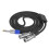 Câble de sortie Standard 6.35mm(6.5mm) à-5m Double tête mâle 7