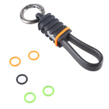 Enrouleur de cordon de Clip de porte-clés Portable, fil de