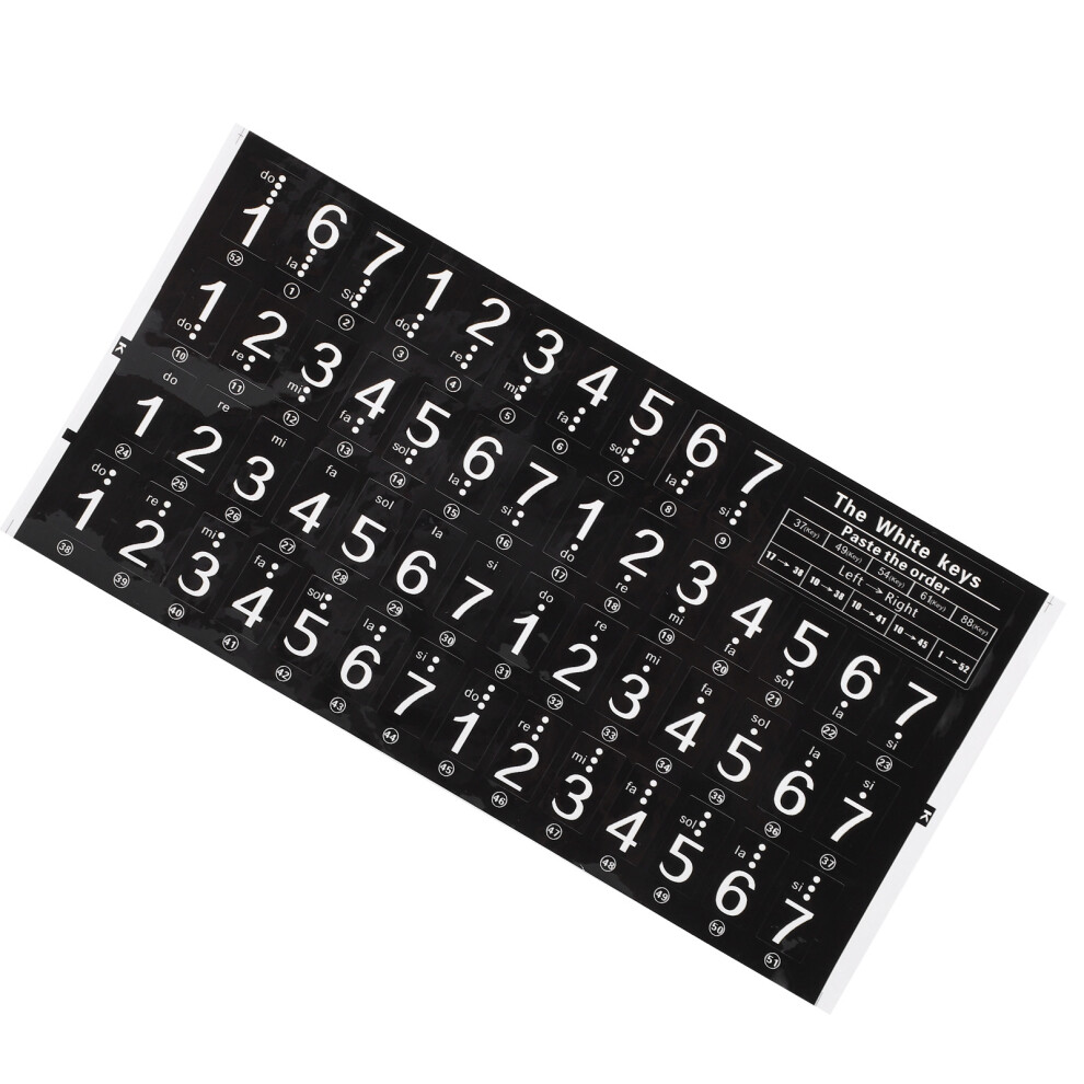 Aufkleber Fã¼R Die Tastatur Eines Elektronischen 7465065259856